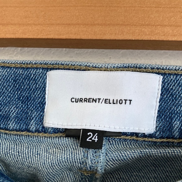 Current/Elliott Women's Classic Blue Jeans Size 24‎ - Picture 5 of 8